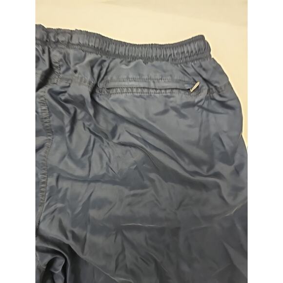 Nike Tech Pants Size XL Men’s Polyester Straight Leg Navy Workout 5 Pockets Zip - Picture 9 of 9